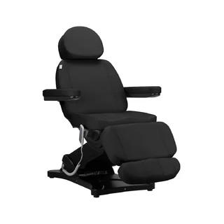 Elektriskais tetovēšanas krēsls SILLON CLASSIC, 3 motori, melns