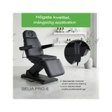 Elektriskais procedūru krēsls - Selia PRO 4 - melns