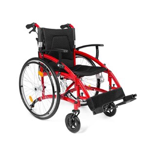 Viegls ratiņkrēsls ar alumīnija rāmi - Tikai 13,7 kg - Salokāms