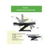 Elektriskais procedūru krēsls - Selia PRO 4 - melns