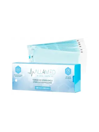 Sterilizācijas maisiņi - 90 mm x 230 mm - ALL4MED