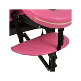 Pārnēsājams masāžas galds, ekskluzīvs Estetic Rosa