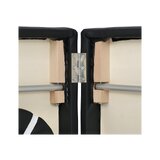 Pārnēsājams masāžas galds Estetic Black Comfort Base K515 - 65cm