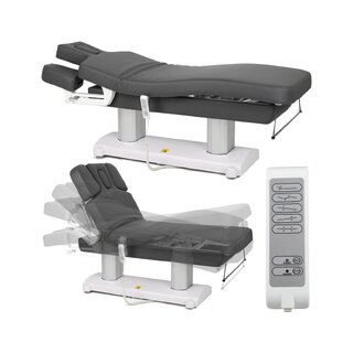 Elektriskais masāžas galds Gemini Flex HEAT K429 pelēks
