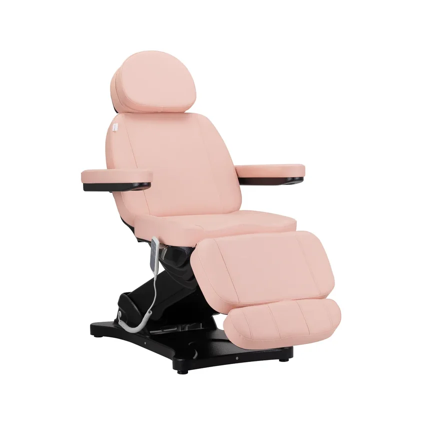 Elektriskais procedūru krēsls SILLON CLASSIC, 3 motori, rozā