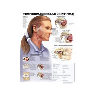 Temporomandibulāras locītavas slimība (TMJ) laminēta angļu valodā