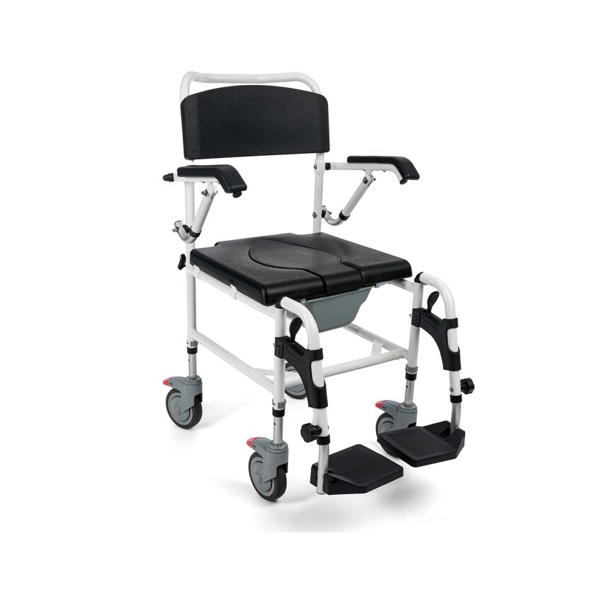 Dušas ratiņkrēsls tualetes ratiņkrēsls 3in1 - MASTER