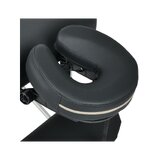 Pārnēsājams masāžas galds Estetic Black Comfort Base K515 - 65cm