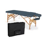 Pārnēsājamais masāžas galds Aura Matt Touch K102 Blue