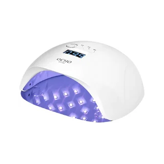 UV LED lampa OCHO NAILS X13 65W balta ar spoguļa pamatni