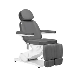 Elektriskais pedikīra krēsls SILLON CLASSIC, 2 motori, pelēks